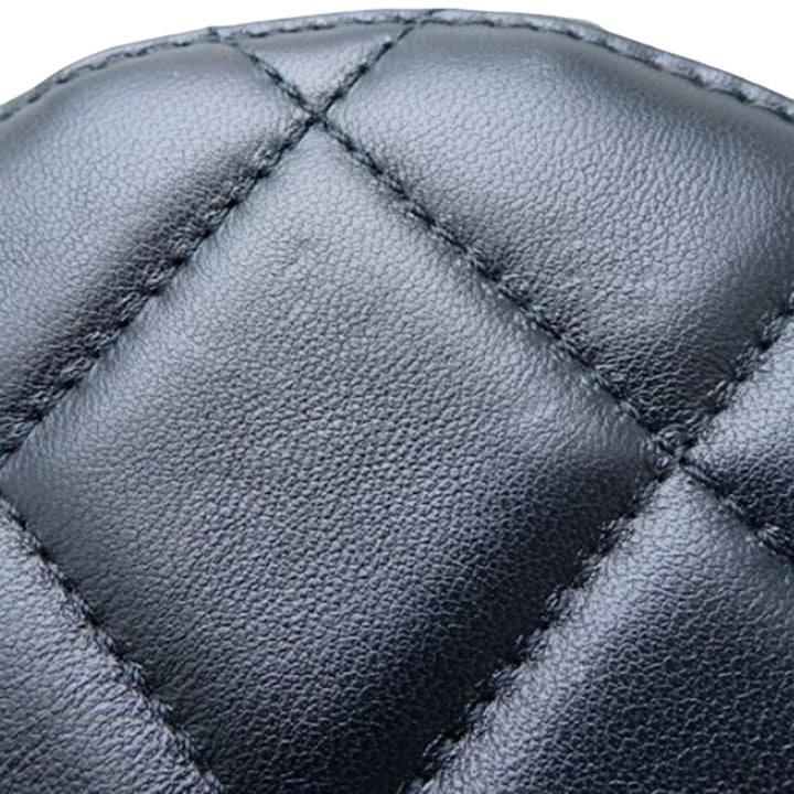 Chanel Matelassé Side Note Vanity Petit Cuir d'agneau