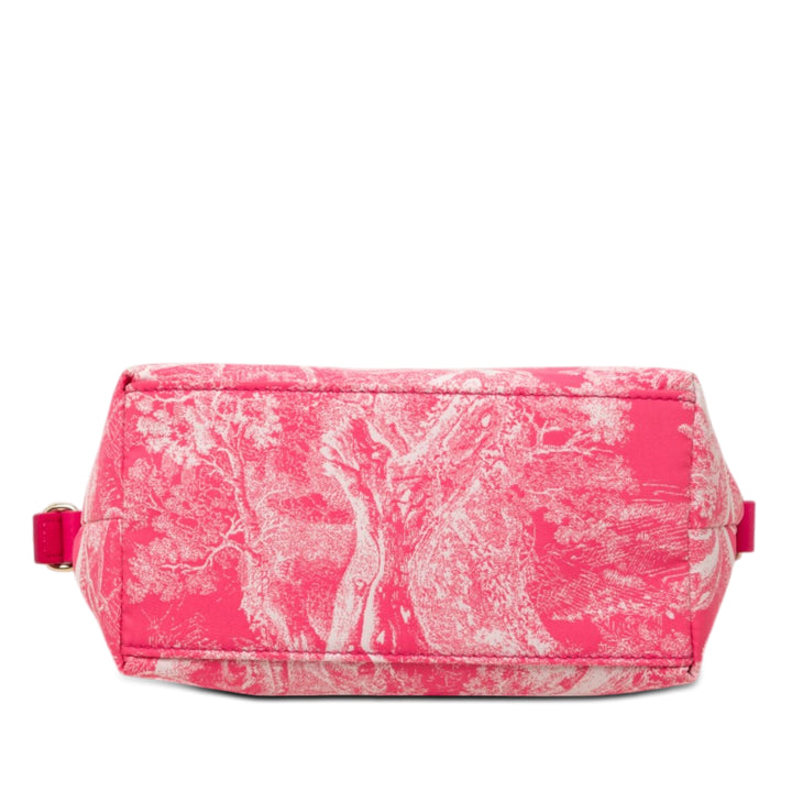 Dior Small Technical Fabric Toile de Jouy Reverse DiorTravel Nomad Pochette