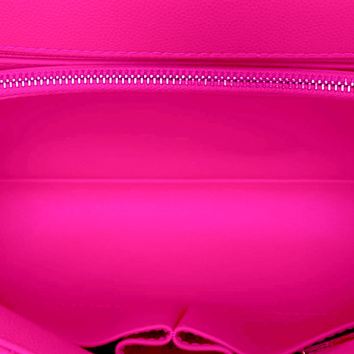 Chanel Matelassé Coco sac à Petit Cuir caviar Rose – vue 4 – GABY PARIS
