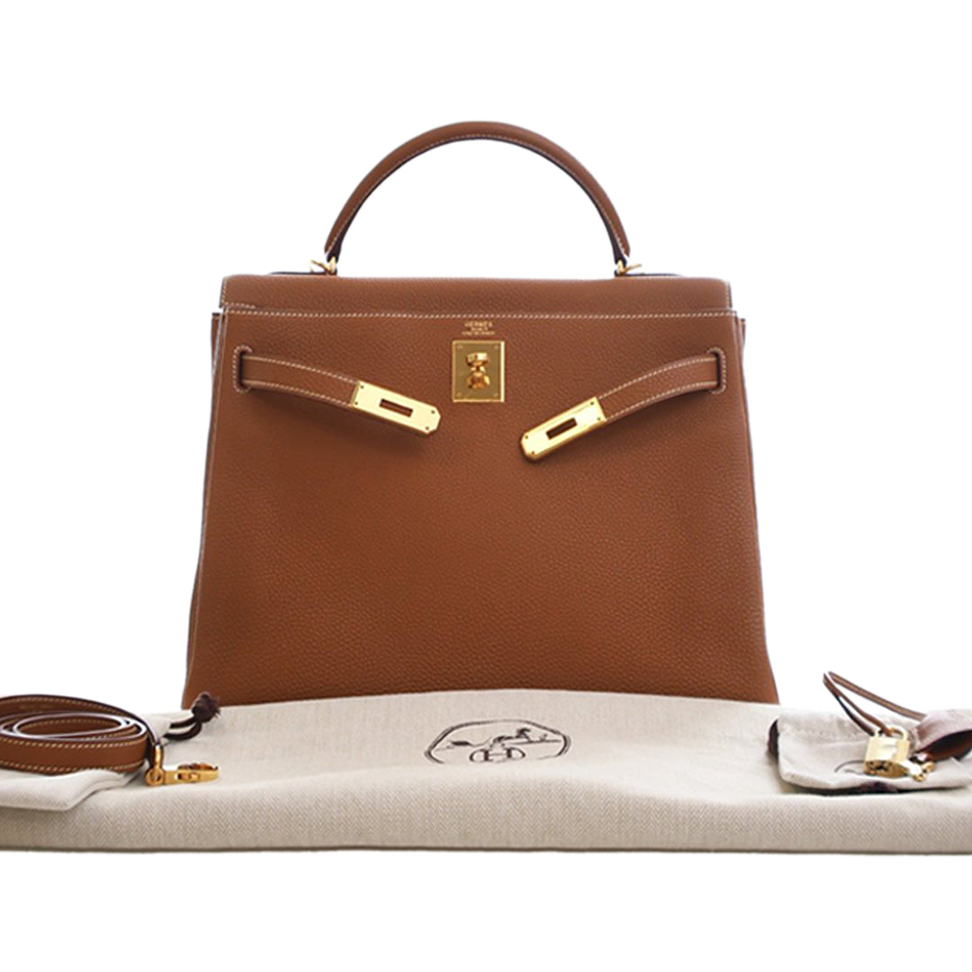 Hermès Togo Kelly II Retourne 32 – GABY PARIS Authentique