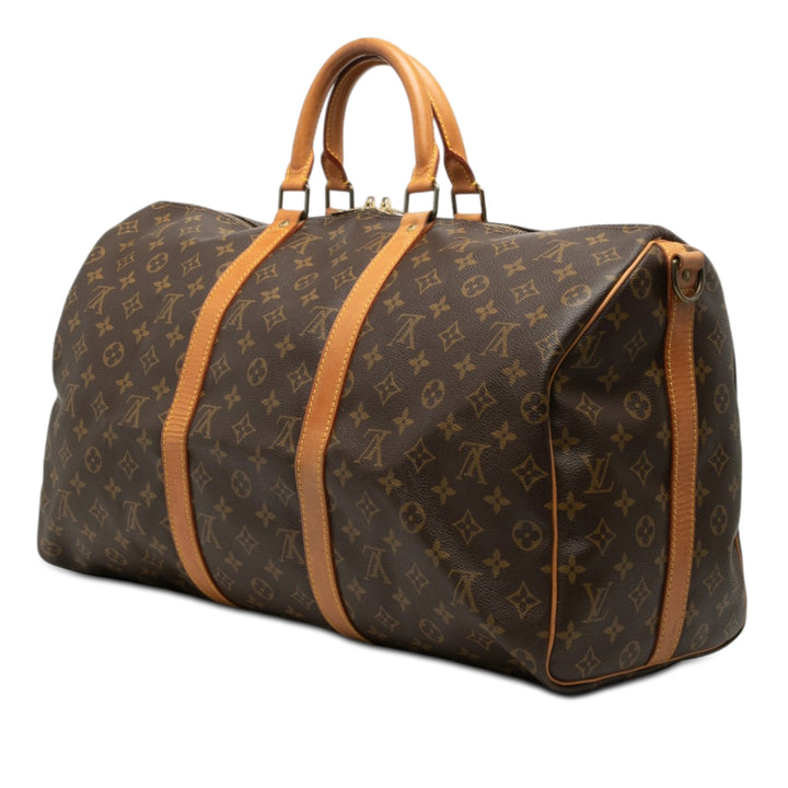 Keepall Bandouliere 50 Monogram Marron