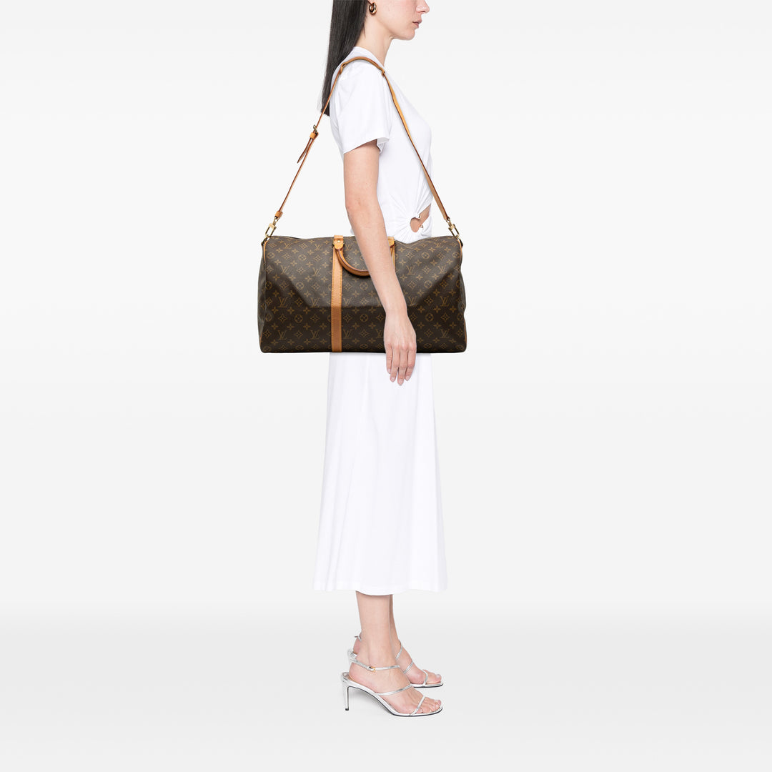 Keepall Bandouliere 50 Monogram Marron