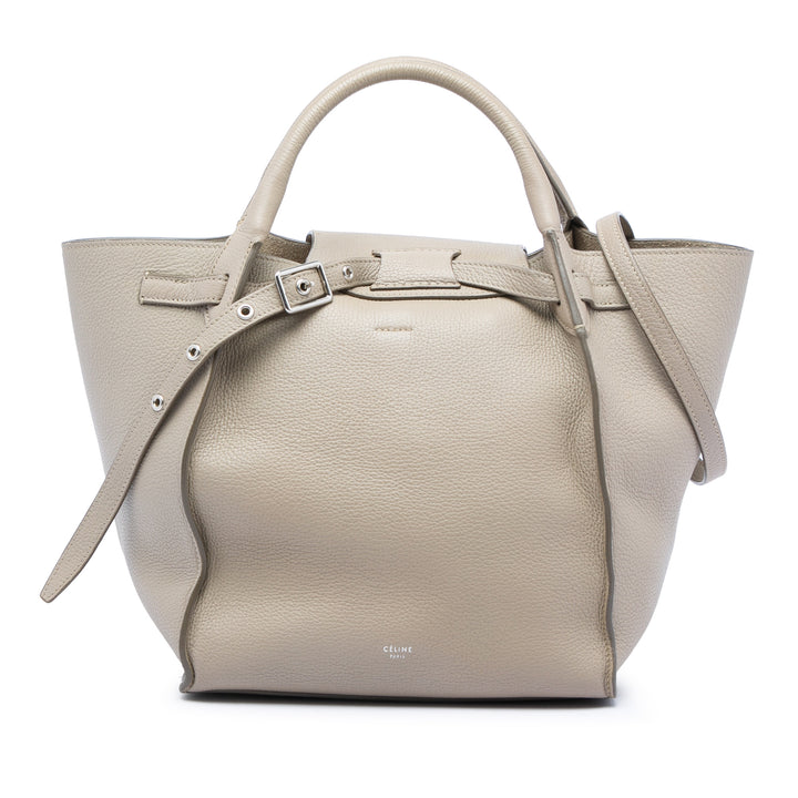 Celine Souple grainé Big Sac Petit Cuir de veau grainé