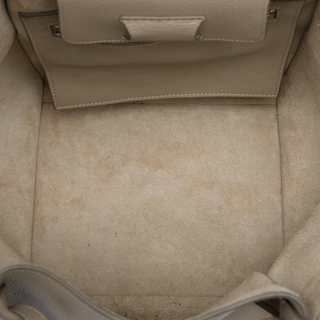 Celine Souple grainé Big Sac Petit Cuir de veau grainé