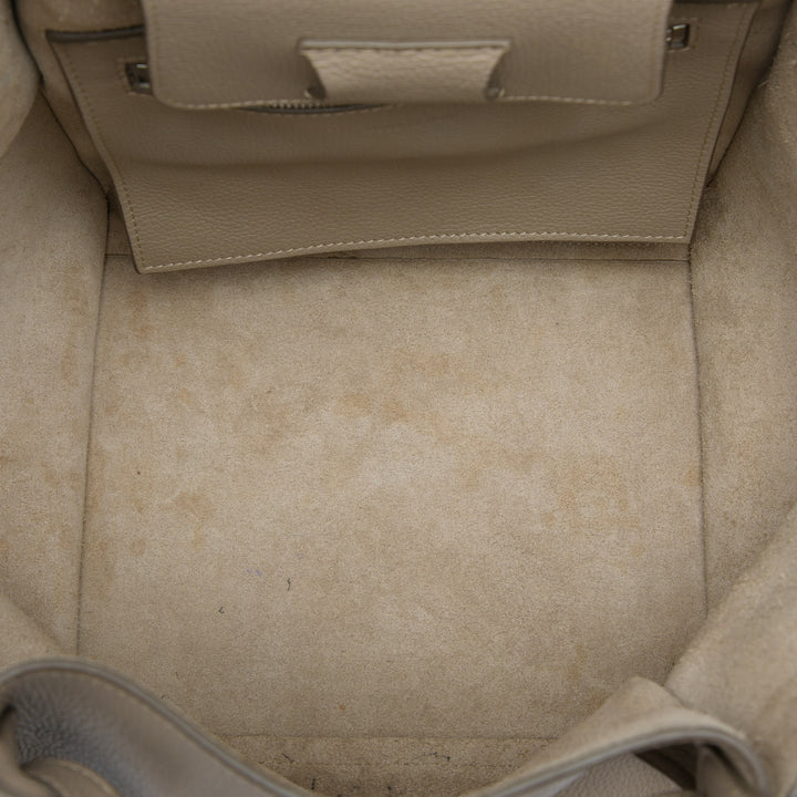 Celine Souple grainé Big Sac Petit Cuir de veau grainé