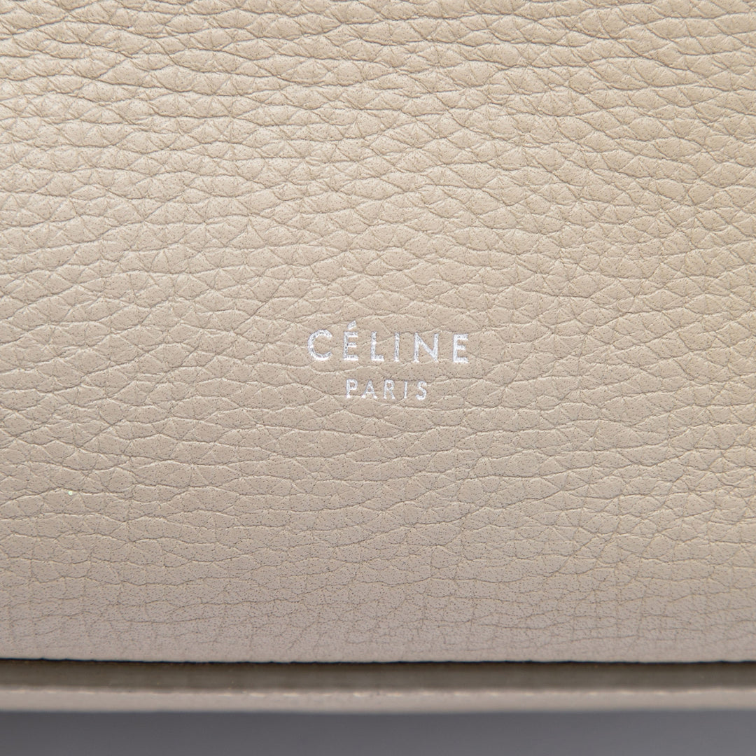 Celine Souple grainé Big Sac Petit Cuir de veau grainé