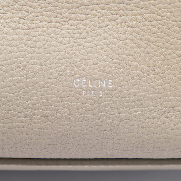 Celine Souple grainé Big Sac Petit Cuir de veau grainé