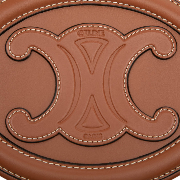 Celine Triomphe Ovale Sac Petit Cuir de veau