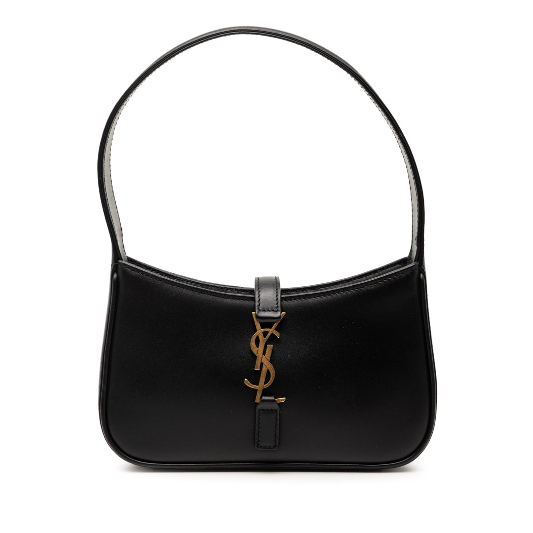 Saint Laurent Mini Smooth Cuir de veau Le 5 a 7