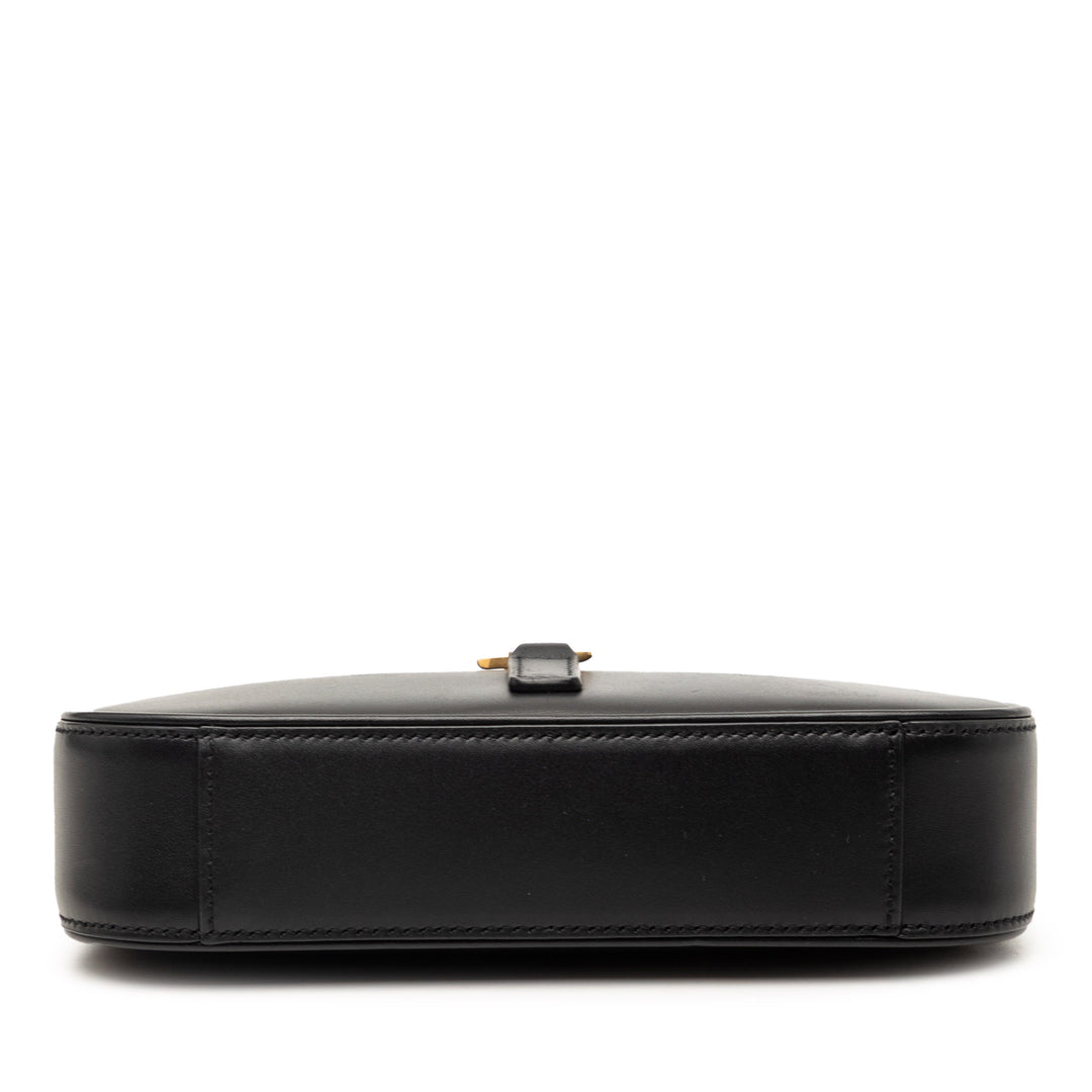 Saint Laurent Mini Smooth Cuir de veau Le 5 a 7