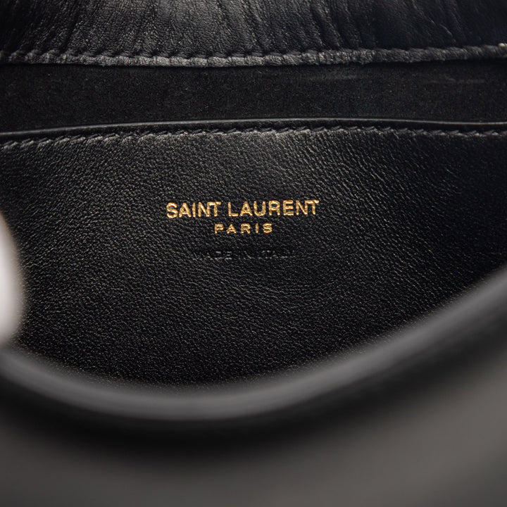 Saint Laurent Mini Smooth Cuir de veau Le 5 a 7