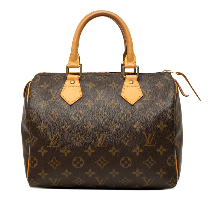 Louis Vuitton Sac à main Speedy 25 Monogram Marron – vue principale – GABY PARIS