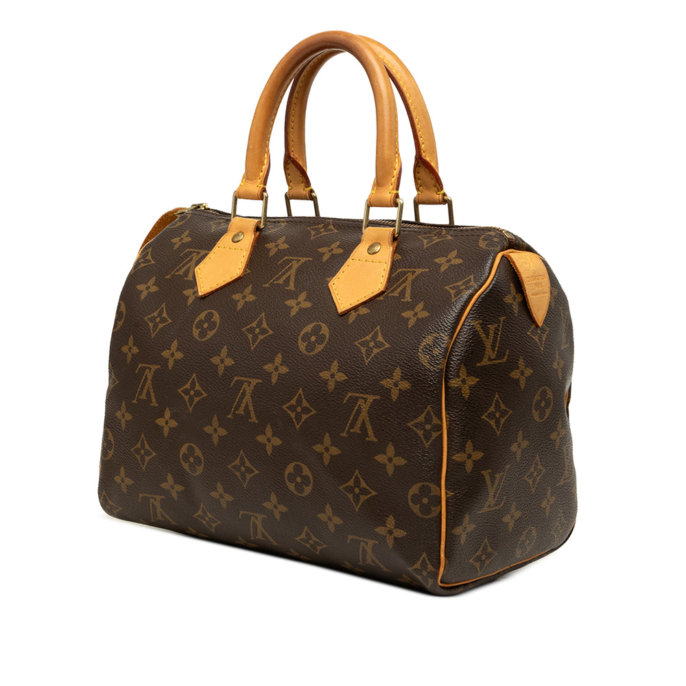 Louis Vuitton Sac à main Speedy 25 Monogram Marron – vue 2 – GABY PARIS