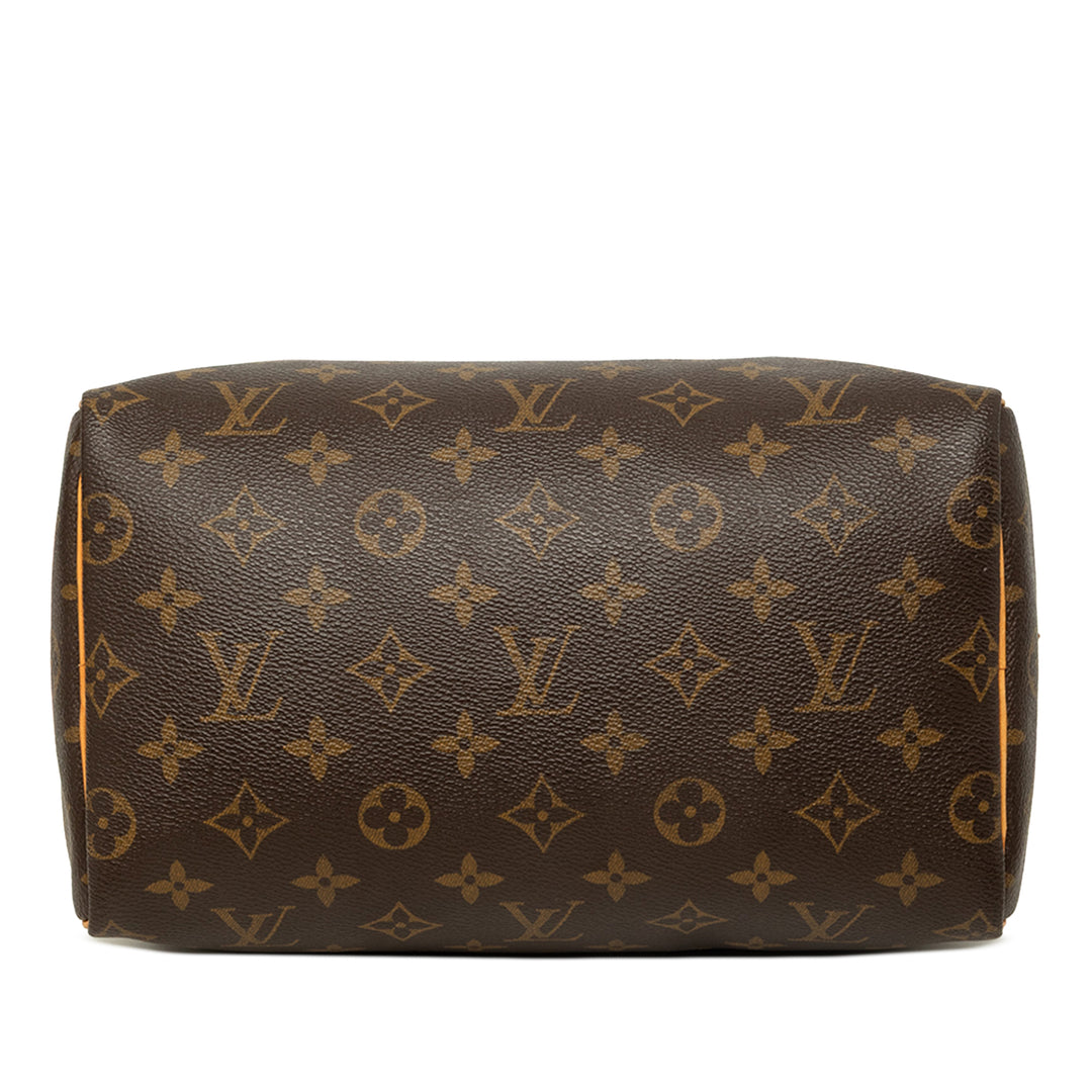 Louis Vuitton Sac à main Speedy 25 Monogram Marron – vue 3 – GABY PARIS