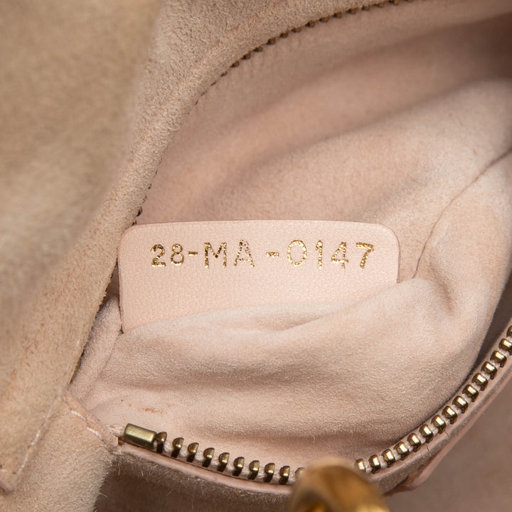 Dior Mini Cuir d’agneau Cannage clouté Supple Lady Dior