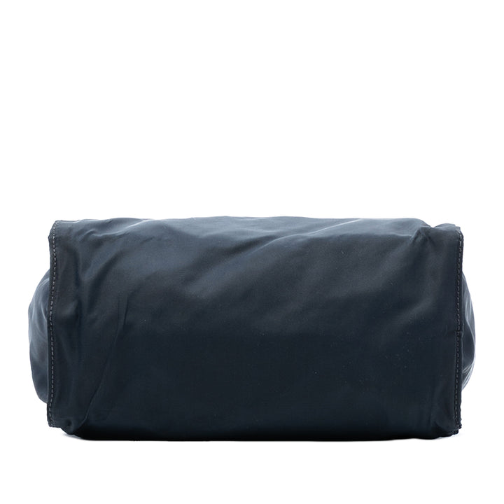 Prada Tessuto Metal Handle Sac