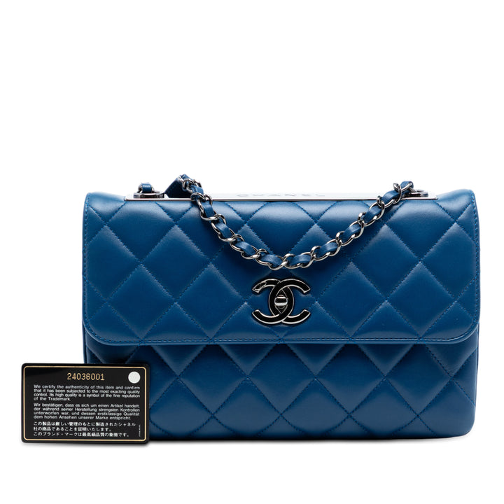 Chanel Medium Matelassé Cuir d’agneau Trendy CC à rabat