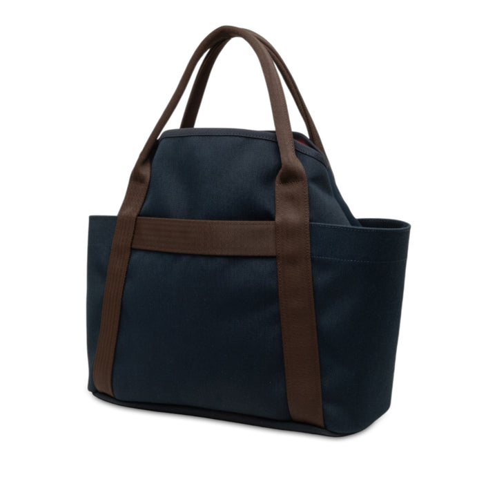 Hermès Sac de Pansage Grooming Sac Tissu