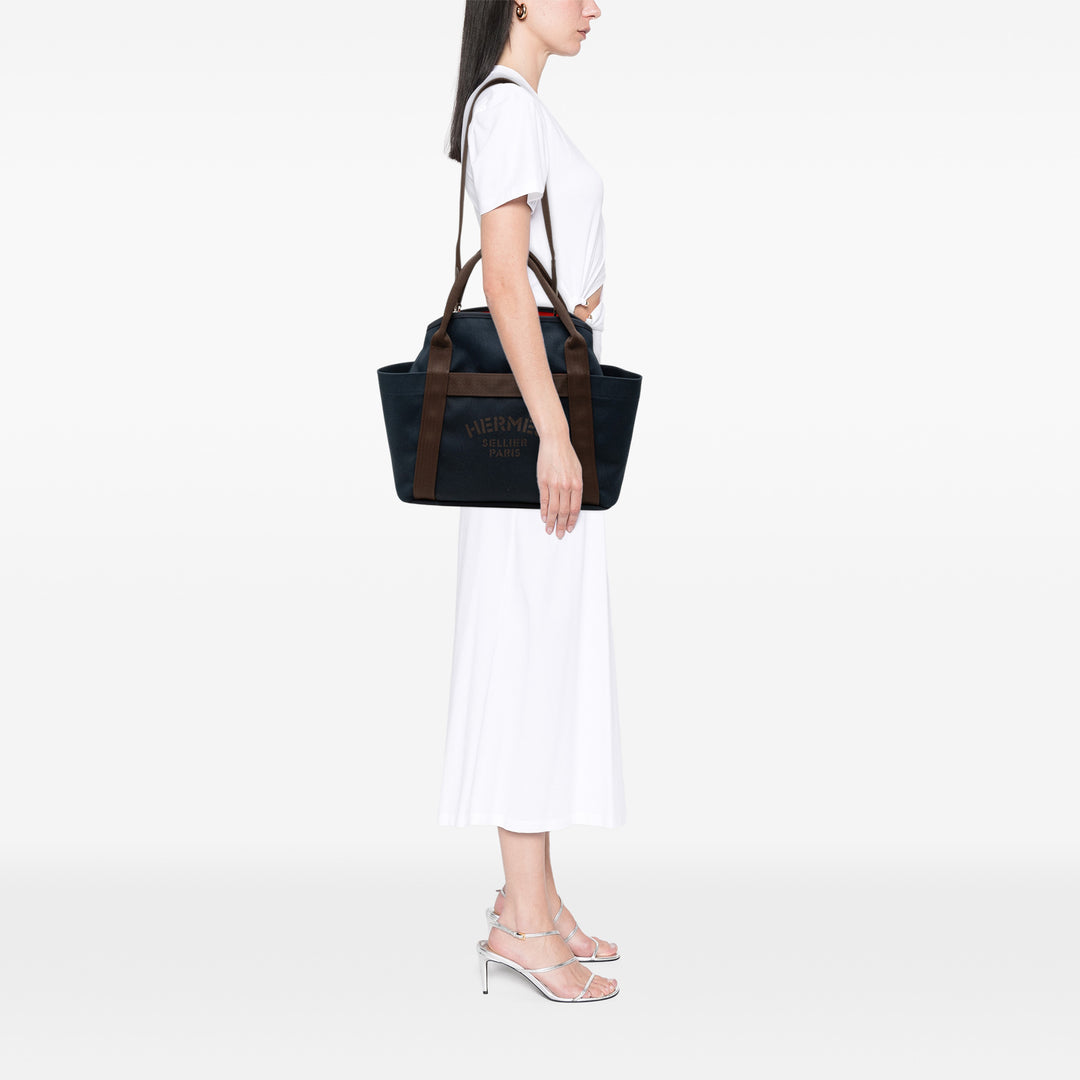 Hermès Sac de Pansage Grooming Sac Tissu