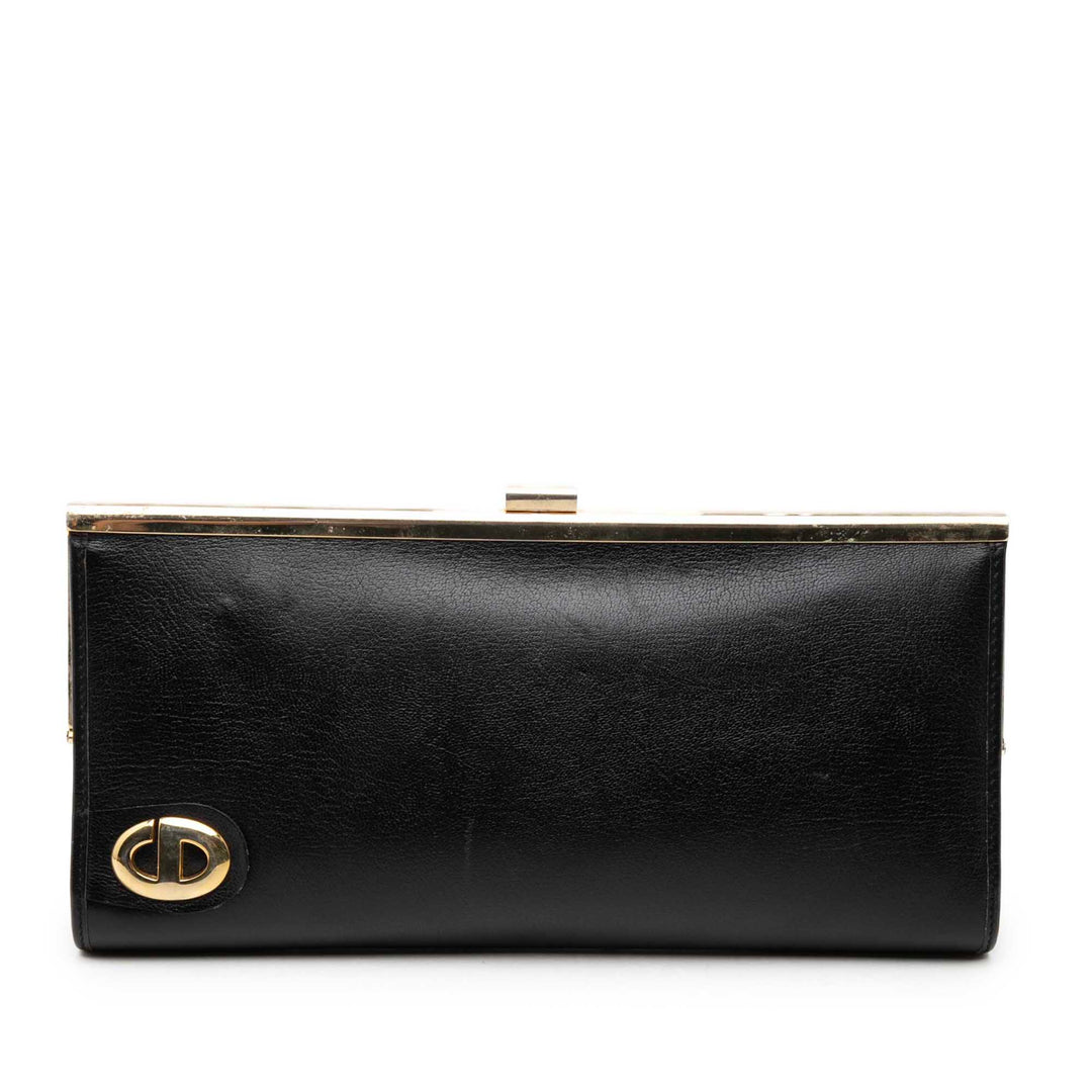 Dior Cuir de veau Frame Pochette