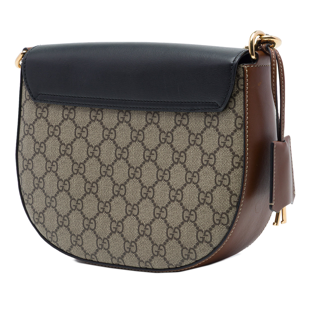 Web Padlock Sac GG Supreme Beige