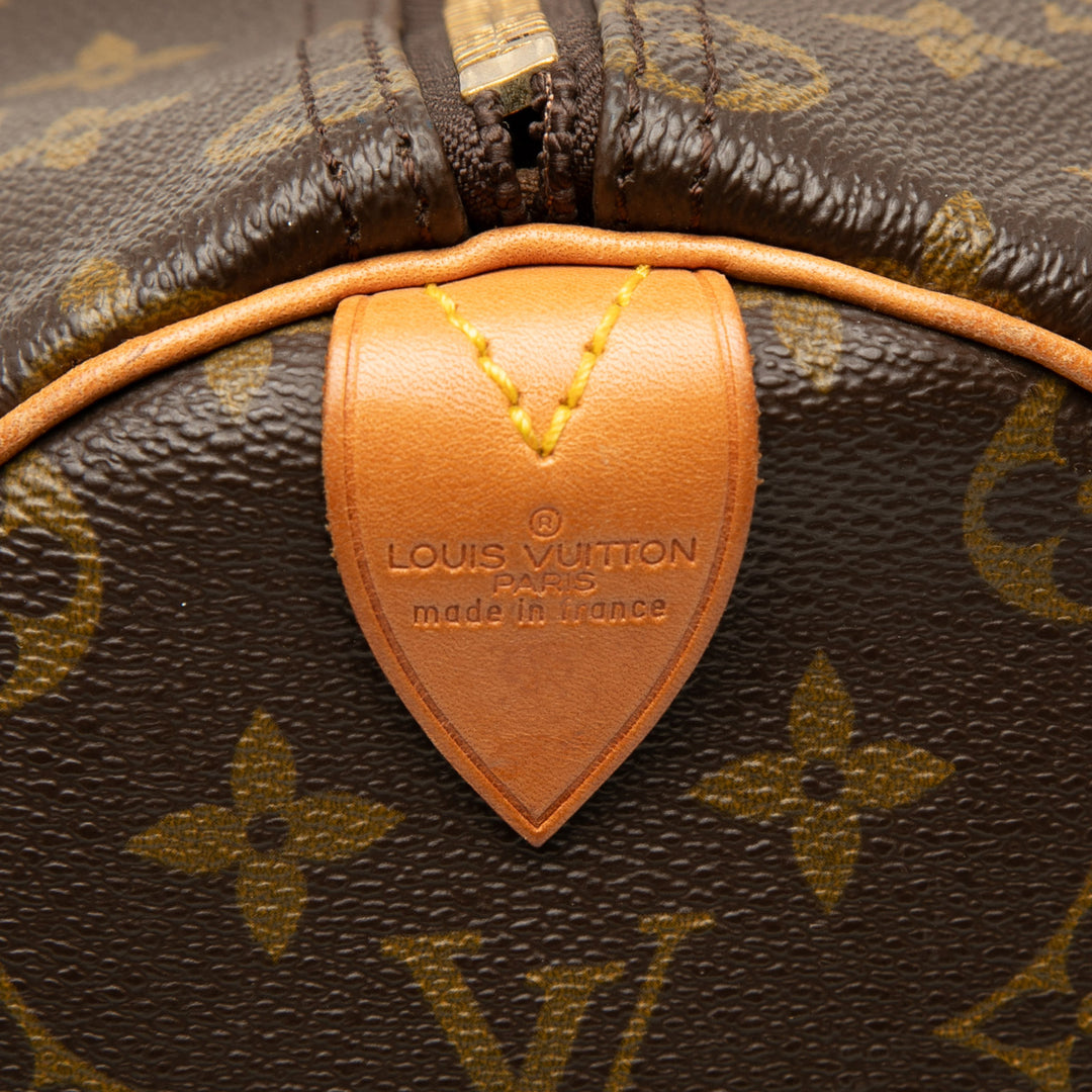 Louis Vuitton Keepall 50 Monogram Marron – vue 5 – GABY PARIS