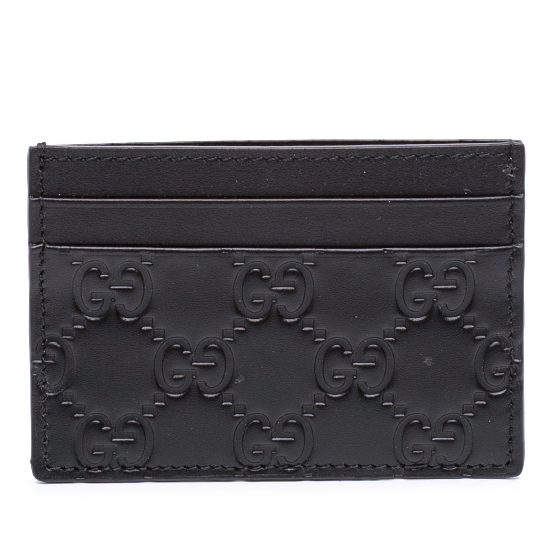 Gucci Guccissima Card Holder