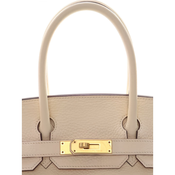 Hermès Sac à main Birkin Retourne 30 Clémence Beige – vue 7 – GABY PARIS