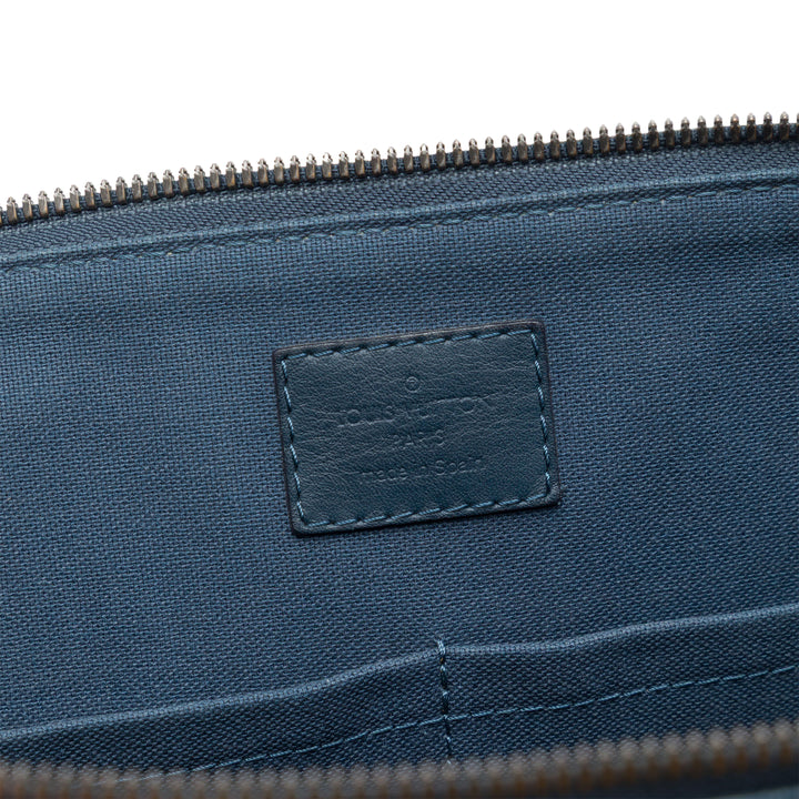 Louis Vuitton Porte Documents Jour Cuir Damier Infini