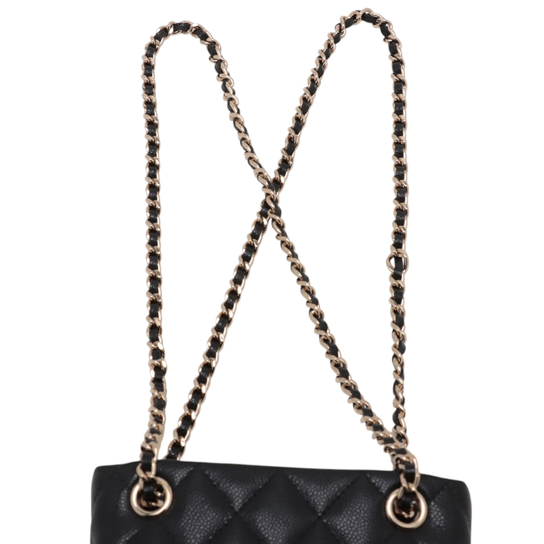 Chanel Mini Quilted Caviar Sac bandoulière Noir – GABY PARIS Authentique
