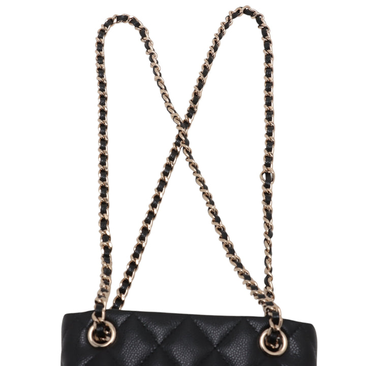 Chanel Mini Quilted Caviar Sac bandoulière Noir – GABY PARIS Authentique