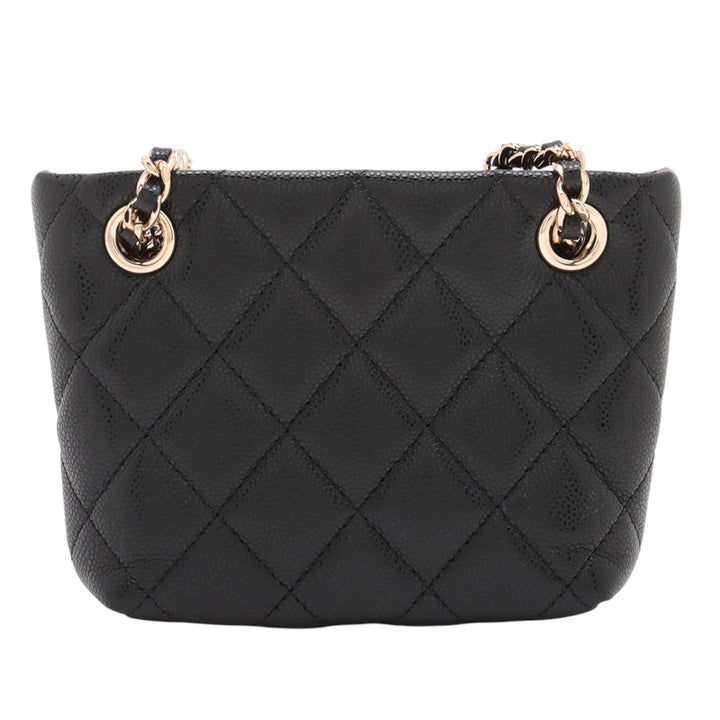 Chanel Mini Quilted Caviar Sac bandoulière Noir – GABY PARIS Authentique