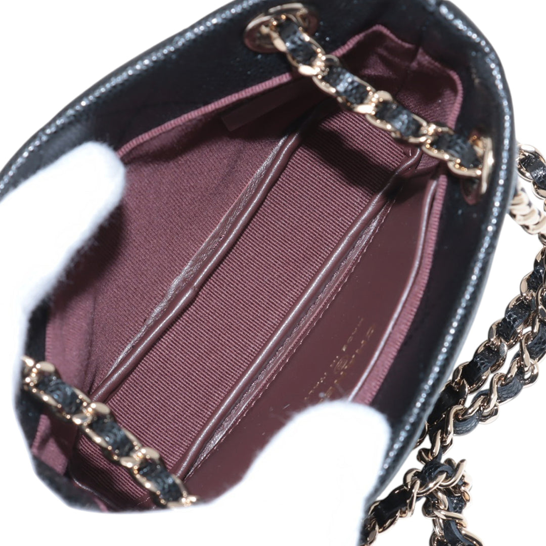 Chanel Mini Quilted Caviar Sac bandoulière Noir – GABY PARIS Authentique