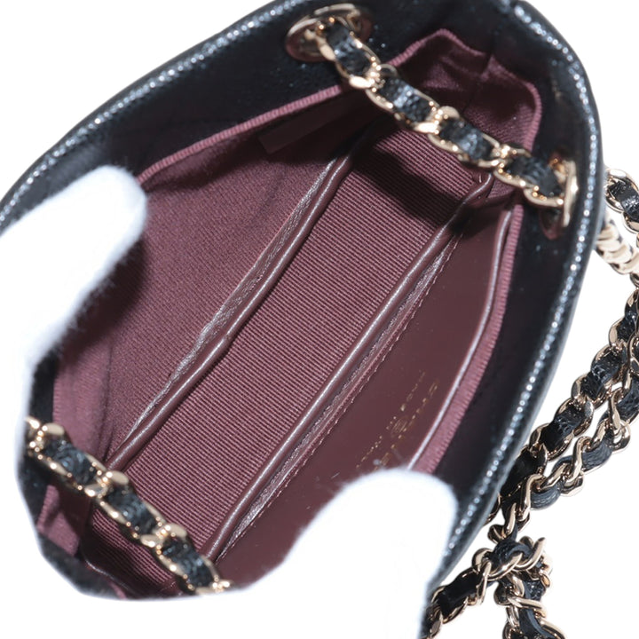 Chanel Mini Quilted Caviar Sac bandoulière Noir – GABY PARIS Authentique