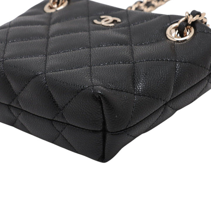 Chanel Mini Quilted Caviar Sac bandoulière Noir – GABY PARIS Authentique