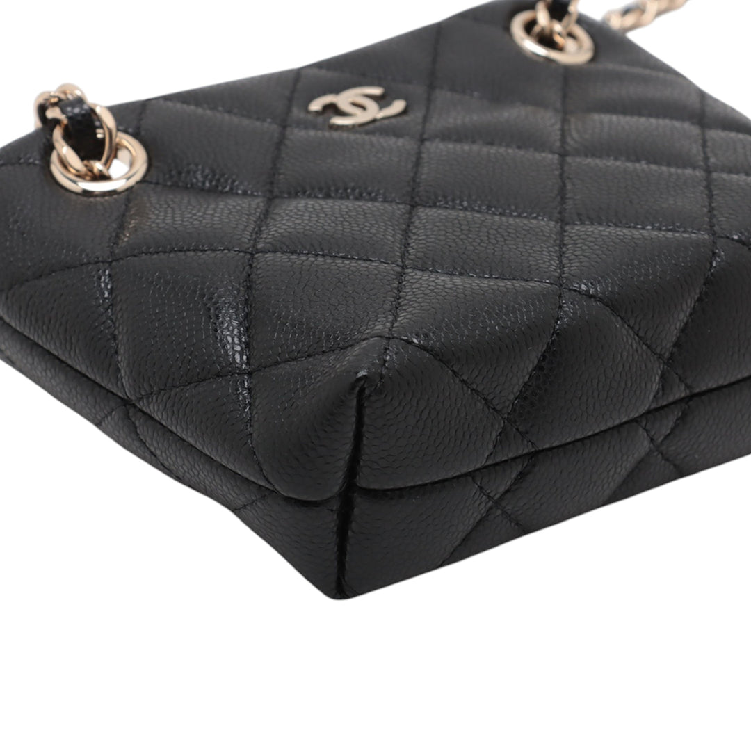 Chanel Mini Quilted Caviar Sac bandoulière Noir – GABY PARIS Authentique