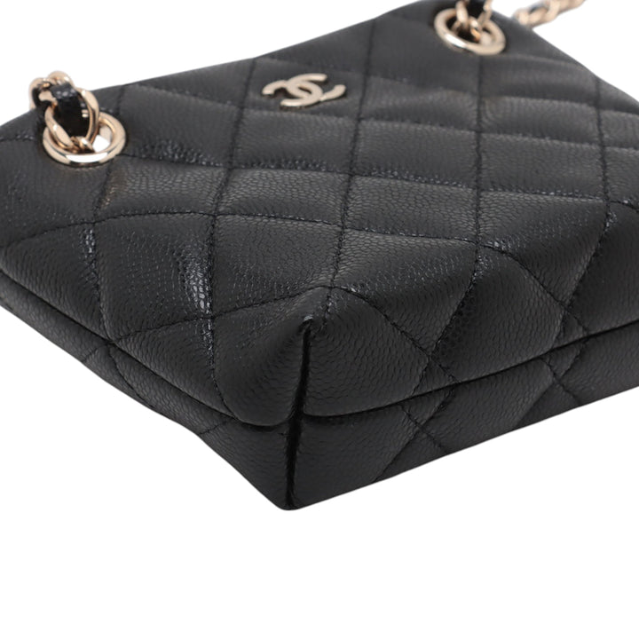 Chanel Mini Quilted Caviar Sac bandoulière Noir – GABY PARIS Authentique
