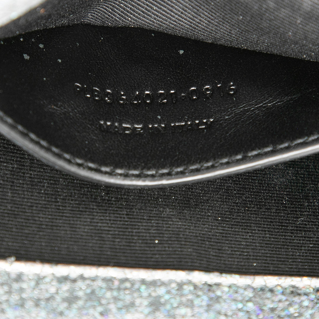 Saint Laurent Medium Metallic Cuir de veau Classic Monogram Kate Sac porté croisé