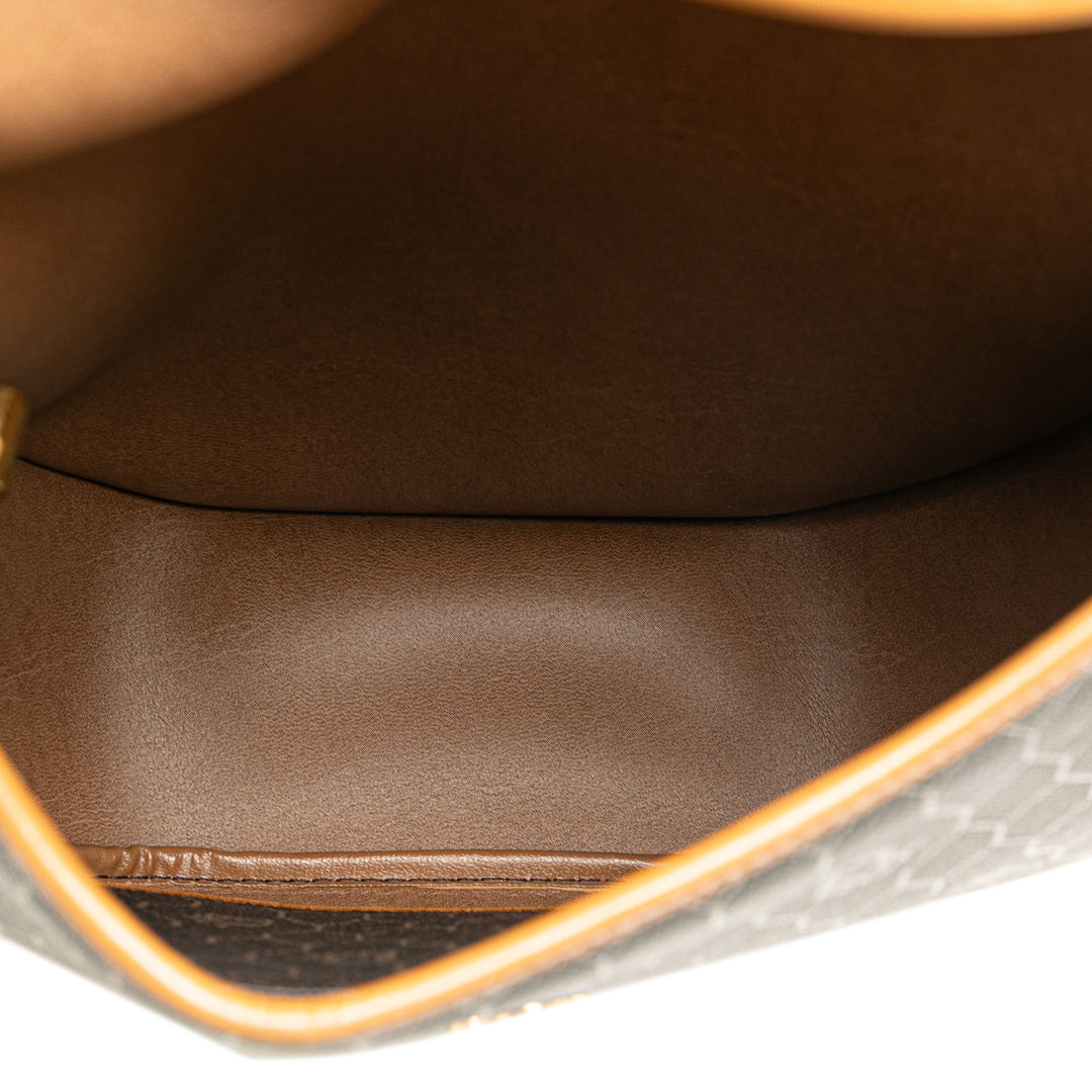Honeycomb Coated Canvas Crossbody Black - Gaby Paris