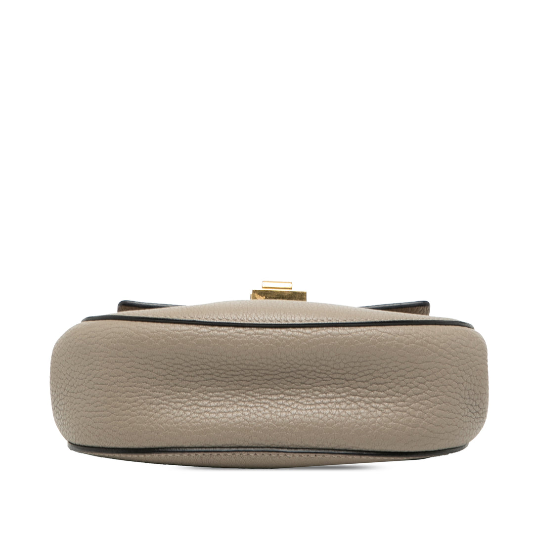 Chloé Mini Grained Cuir d’agneau Drew Sac porté croisé