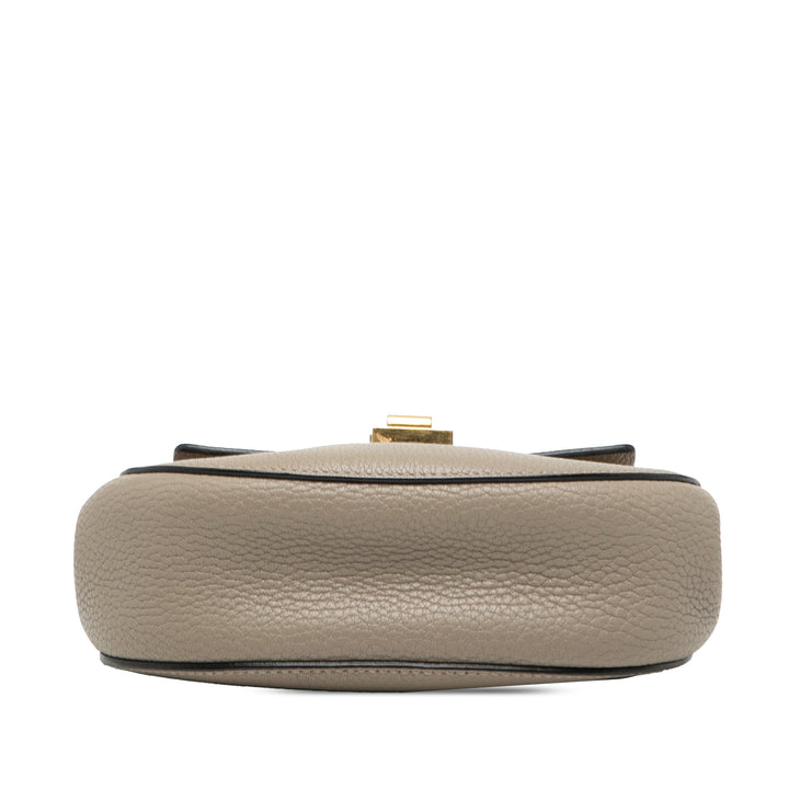 Chloé Mini Grained Cuir d’agneau Drew Sac porté croisé