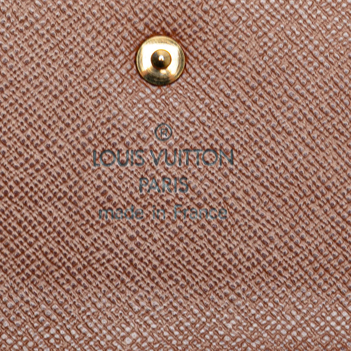 Monogram Sarah Long Wallet Brown - Gaby Paris