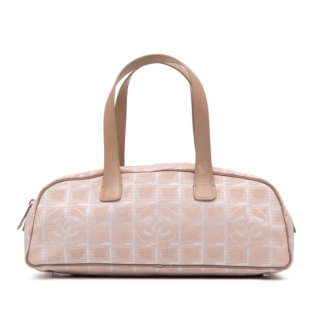 New Travel Line Nylon Handbag Brown - Gaby Paris