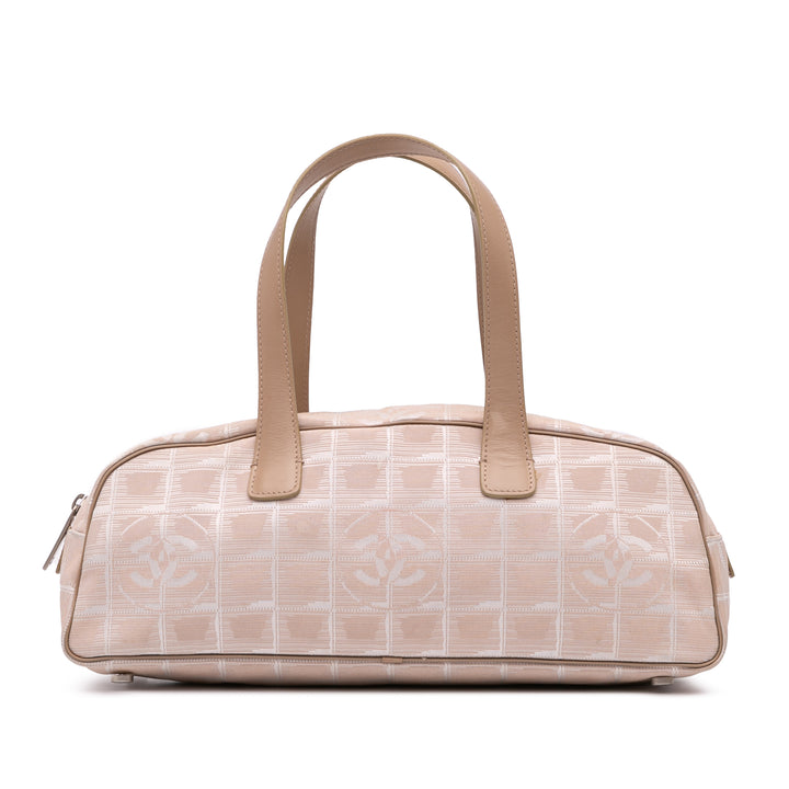 New Travel Line Nylon Handbag Brown - Gaby Paris