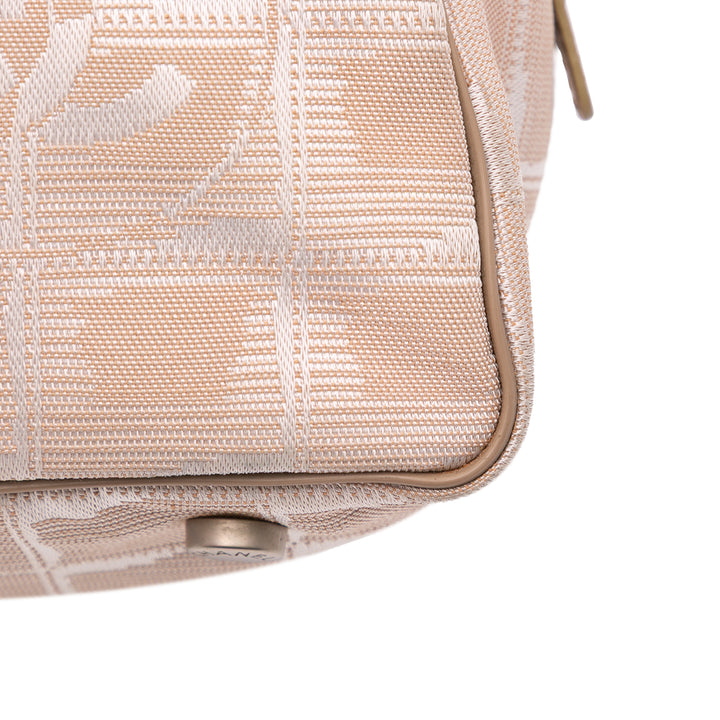 New Travel Line Nylon Handbag Brown - Gaby Paris