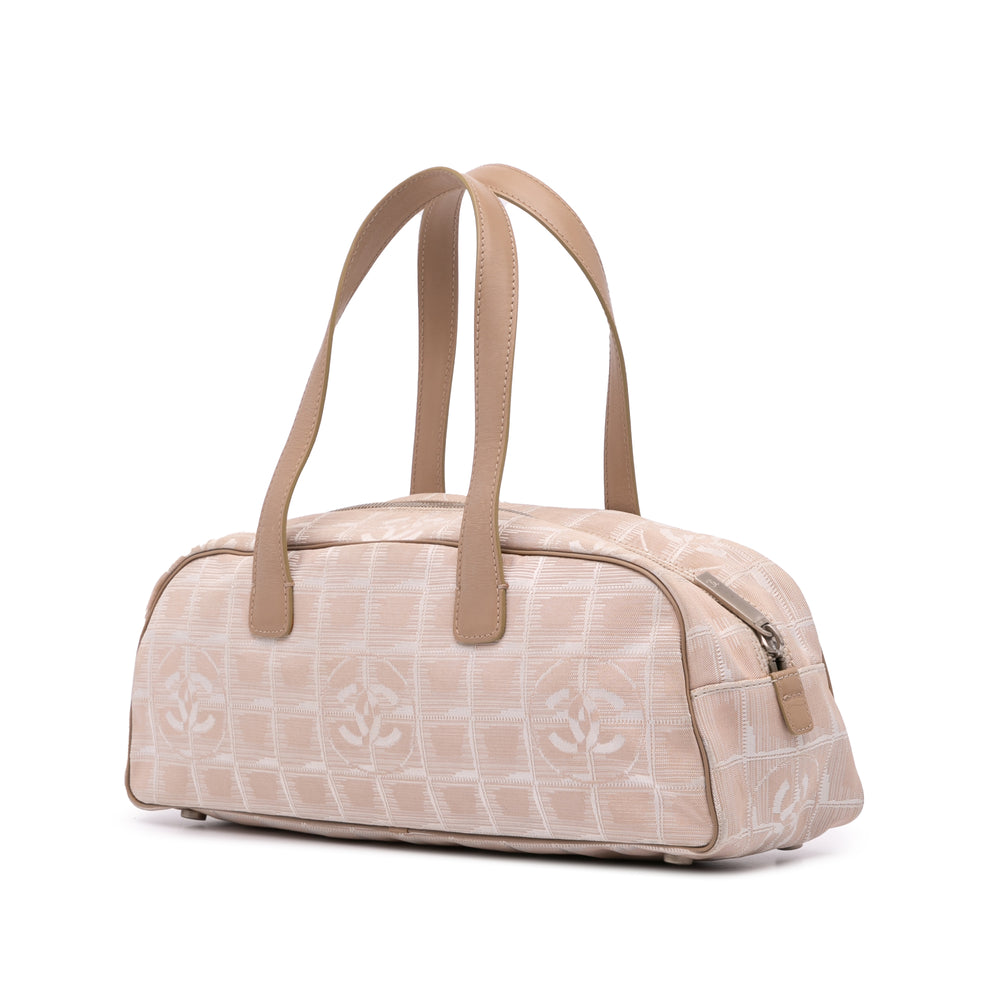 New Travel Line Nylon Handbag Brown - Gaby Paris