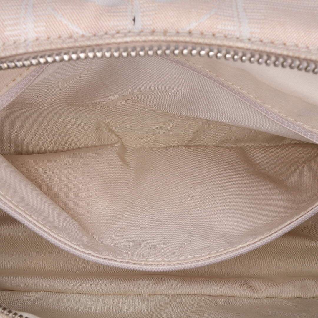 New Travel Line Nylon Handbag Brown - Gaby Paris