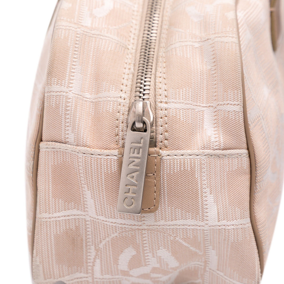New Travel Line Nylon Handbag Brown - Gaby Paris