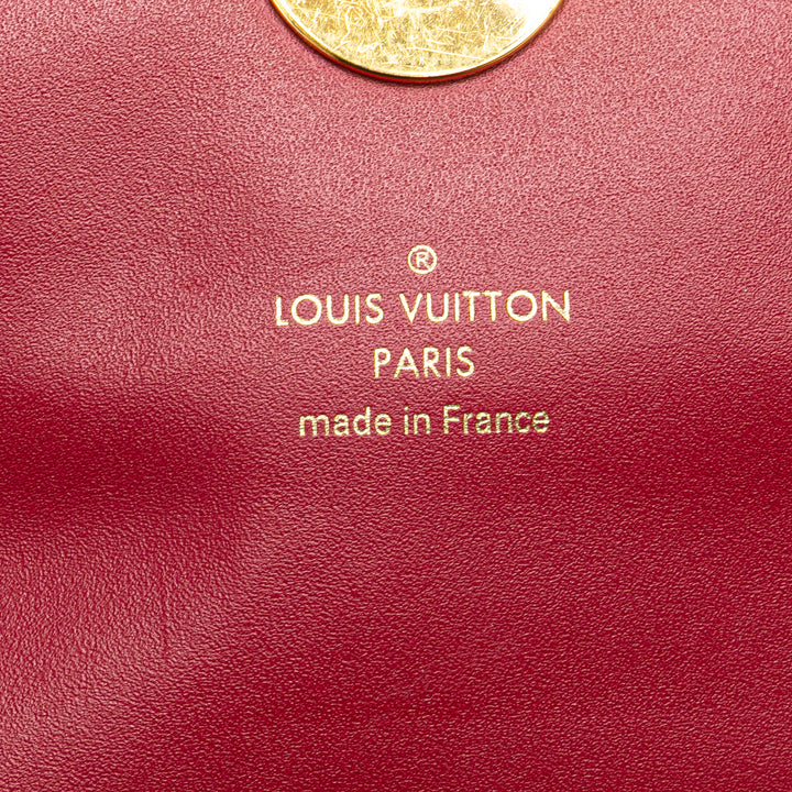 Monogram Flore Wallet On Chain Brown - Gaby Paris