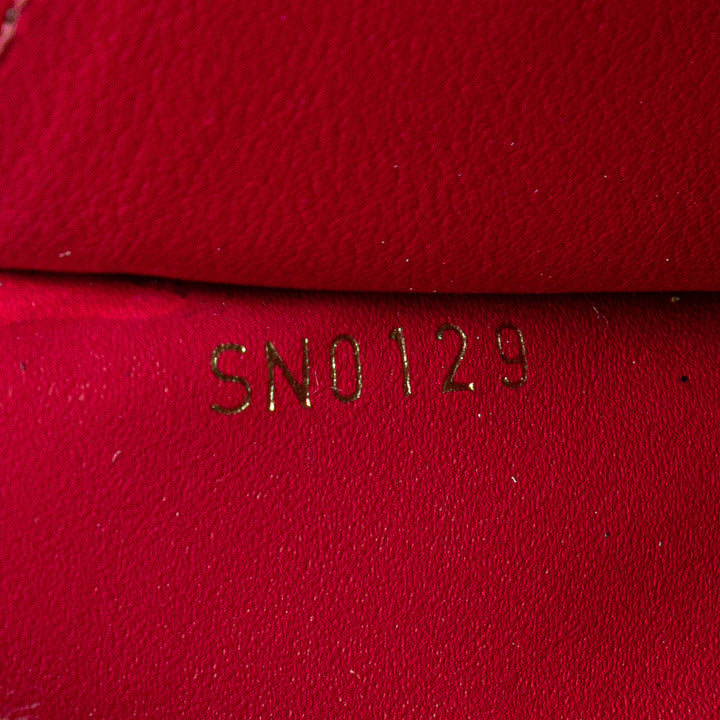 Monogram Flore Wallet On Chain Brown - Gaby Paris